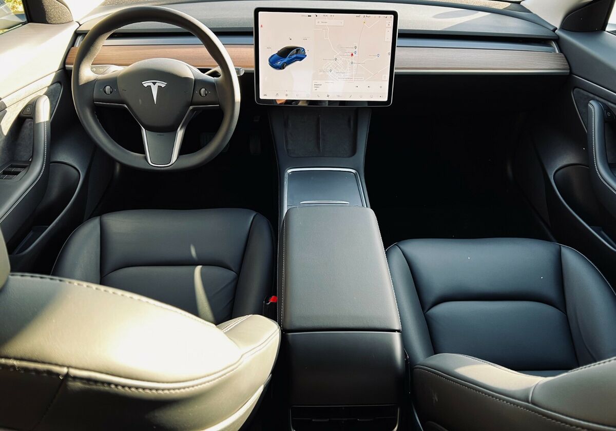 Tesla Model 3 interiør