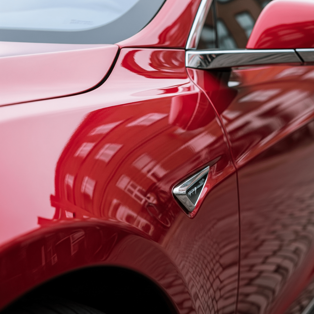 Tesla service model s i Slagelse hos Freck Autoteknik front