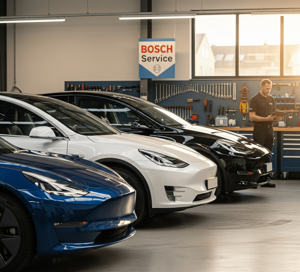 Få tesla Service på  værksted i Slagelse mekaniker, Hos Freck Autoteknik