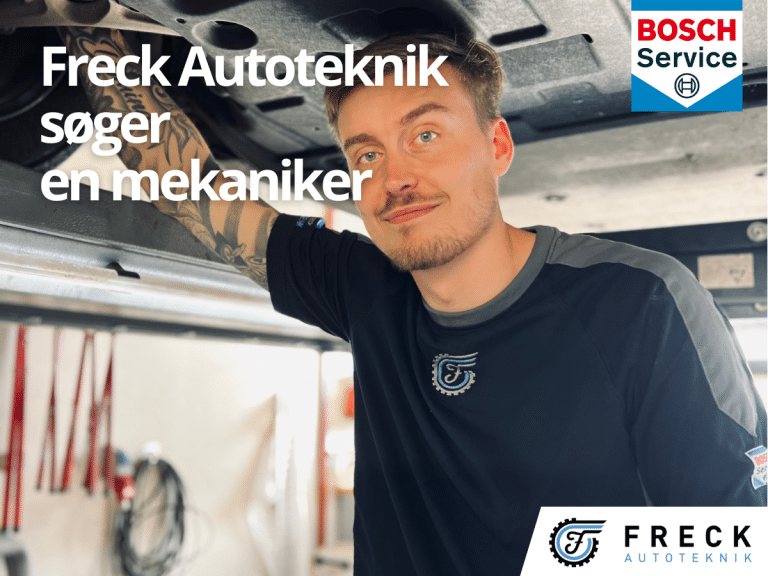 Mekaniker søges til Freck Autoteknik